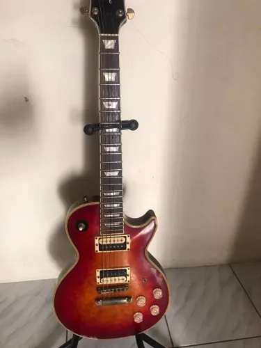 Guitarra Les Paul Elifas Santana com Captadores Malagoli