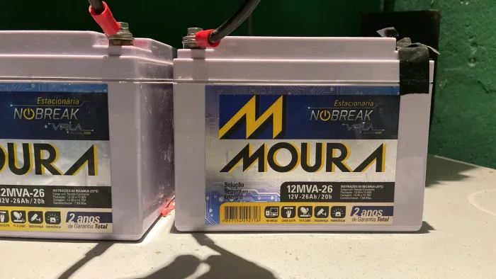 Bateria Moura estacionária Nobreck