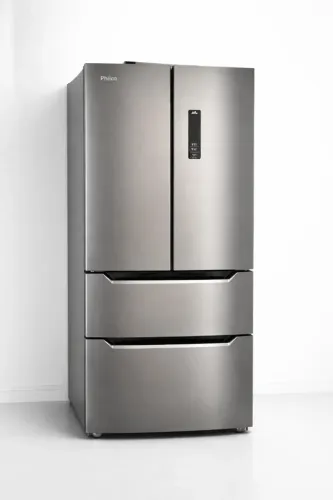 Geladeira Philco French Door inox