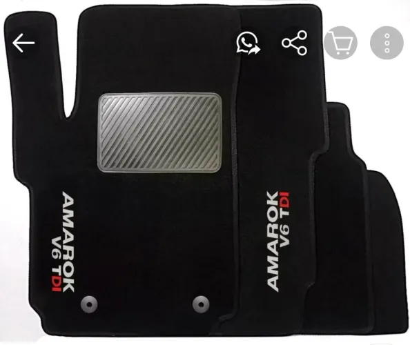 TAPETES AMAROK V6