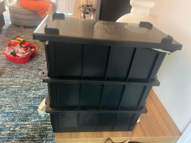Composteira Doméstica / Minhocário Compacto com Torneira