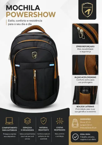 MOCHILA MASCULINA