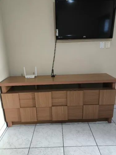 Vendo Rack de sala Dalla Costa, usado muito conservado valor:450,00 reais C: *