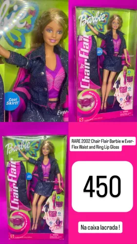 BARBIE CHAIR FLAIR RARE 2002