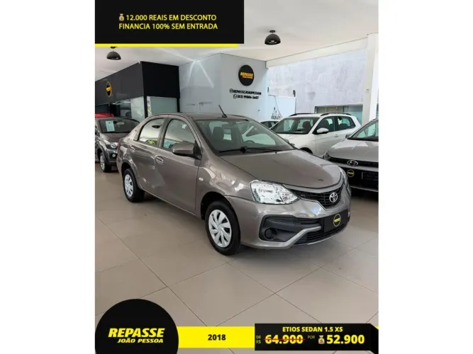 Toyota Etios XS 1.5 Flex 16V 5P Aut. 2018