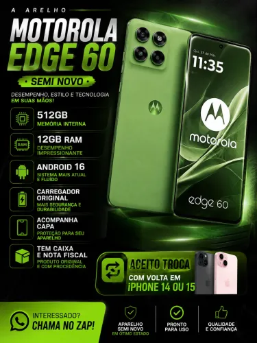 Aparelho Motorola Edge 60