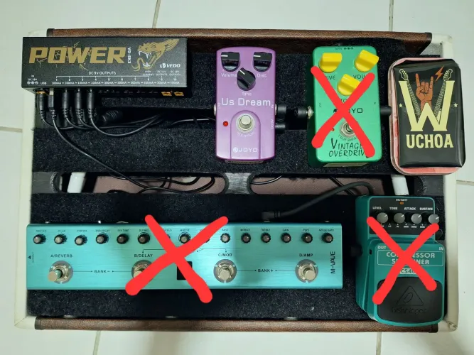 Pedais para Guitarra