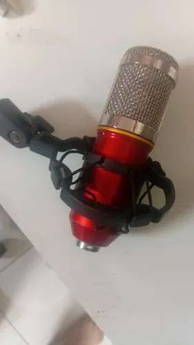 Microfone condensador bm800 com aranha