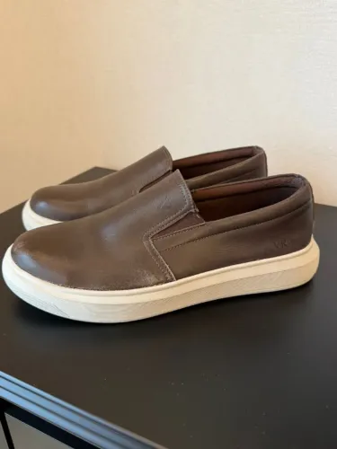 tênis vr slip on marrom