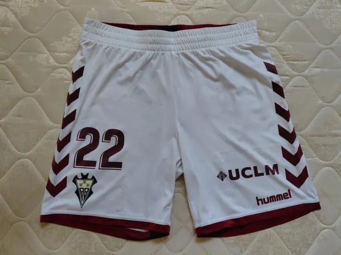 hummel short albacete BP GG branco 2018