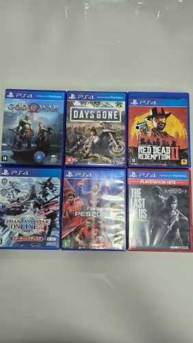 Ps4 vários jogos LER ANUNCIO