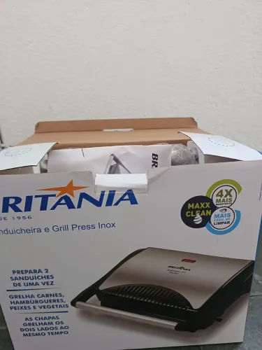 Sanduicheira e grill Mondial 127v