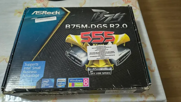 Asrock B75M-DGS R2.0 + I5 3330 3.0Ghz