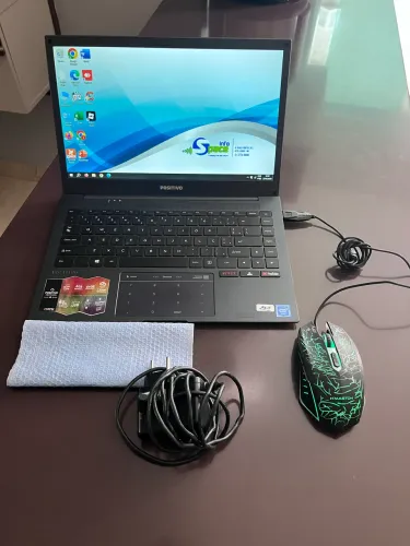 ? Notebook Positivo Motion Plus Q464B + Mouse Gamer- Muito Bem Cuidado!