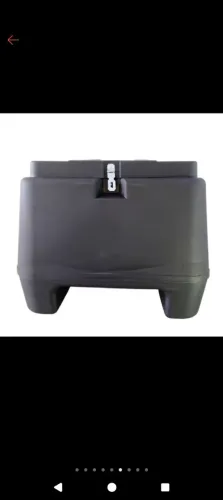 Baú 80L + suporte com alongador