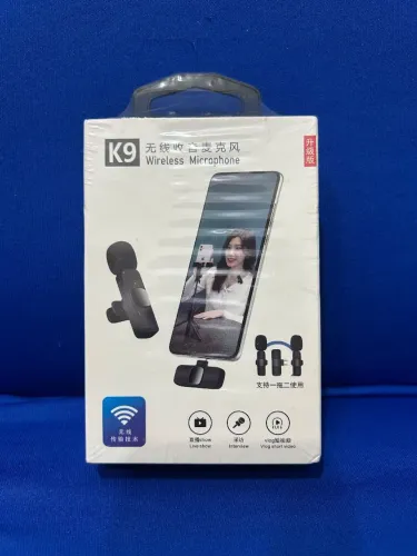 Microfone lapela 2 em 1