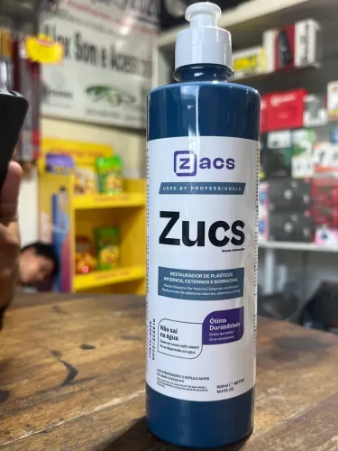Zucs Restaurador de Plásticos e Borrachas - Uso Interno e Externo