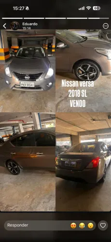 Nissan Versa SL 1.6 16V Flexstart 4P Aut. 2018