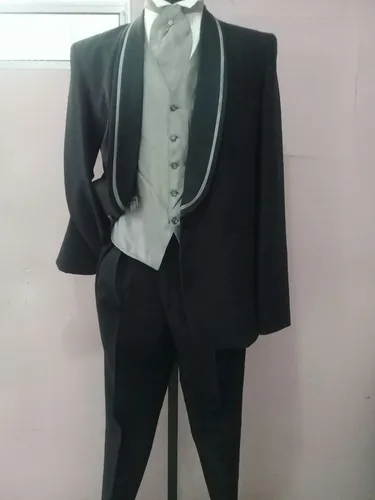 Terno smoking black tie completo tams. 48, 54 e 56