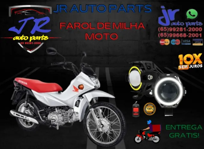 Par Farol de Milha LED Pop 110 2020