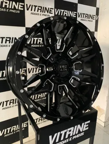 Rodas Aro 20 PRZ 20x10 Offset -12 6x139 Toyota Hilux S10 Troller Triton Ranger Ford Ranger