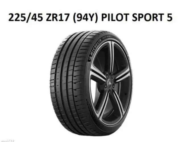 Pneu 225 45 17 Michelin Pilot Sport 5 Audi
