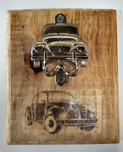 ABRIDOR DE GARRAFA FUSCA VW cerveja churrasco