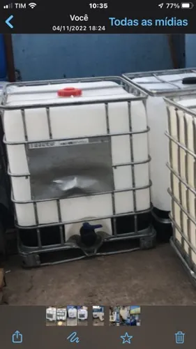 Caixa de 1000 lt ibc 