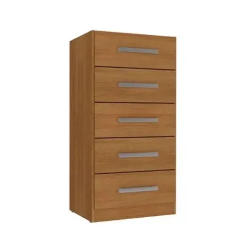 Cômoda 5 Gavetas Larg. 0.46m Cinamomo rf44