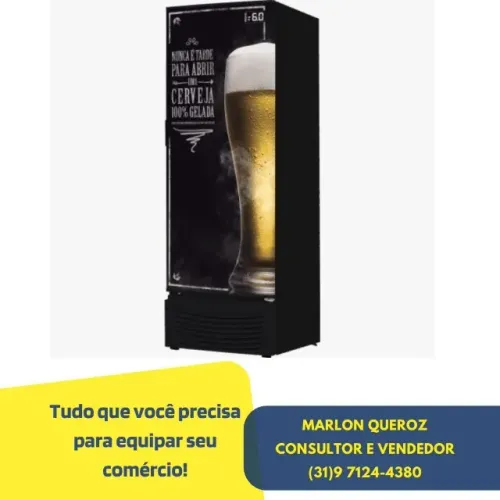 Cervejeira Fricon 400 Litros Nova 127V