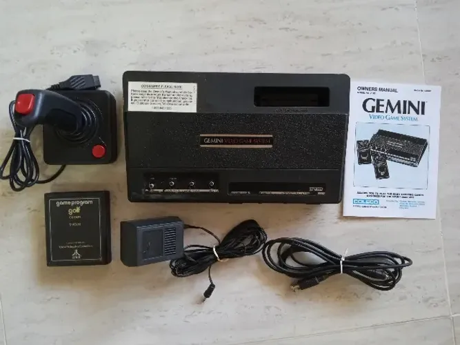 Atari 2600 Gemini Coleco Americano Completo