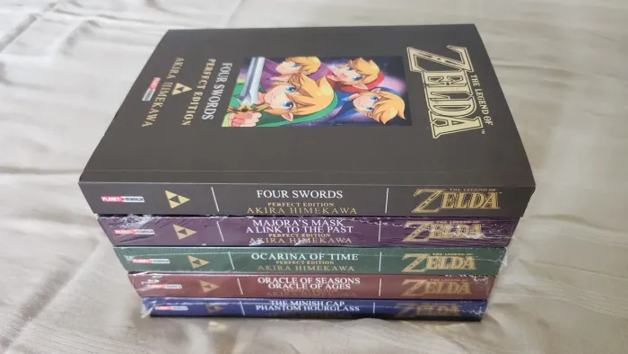 Zelda - mangás coleção completa