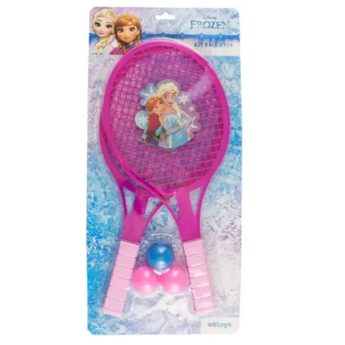 Kit Raquete (5pçs) Dy-171/4060 Frozen Etitoys