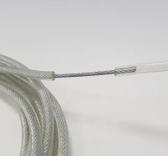 CABO DE ACO COM PLASTICO EXTERNO