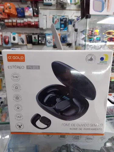 Fone de Ouvido Sem Fio a'Gold Pr o FN-BT8
