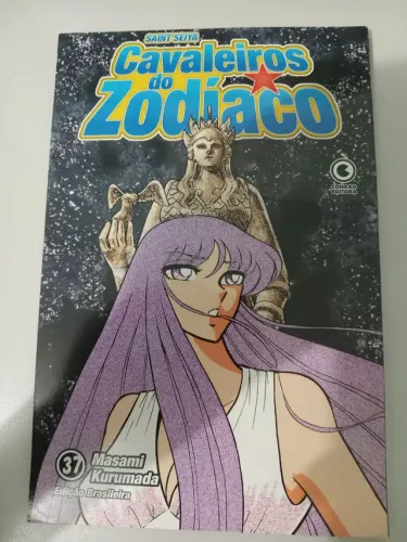 Mangás Cavaleiros do Zodíaco, edições 36, 37, 39, 46, 47 e 48, de Masami Kurumada