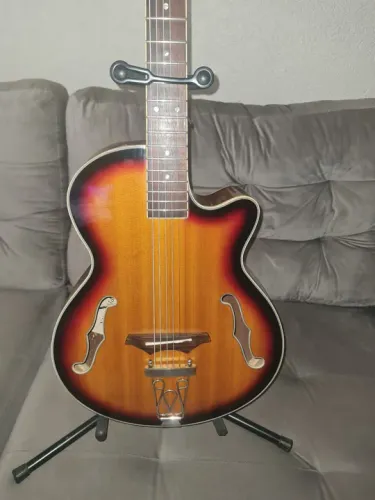 Violao Phoenix eletroacústico Semi flat modelo PJ90SBEQ