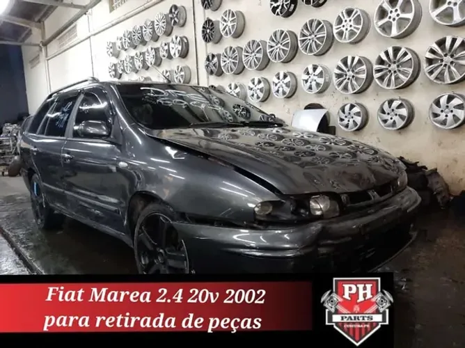 Sucata Fiat Marea 2.4 20v 2003 para retirada de peças 