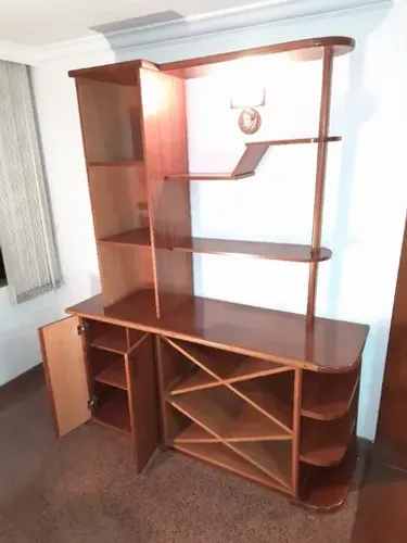 Estante para sala, varanda, churrasqueira em MDF