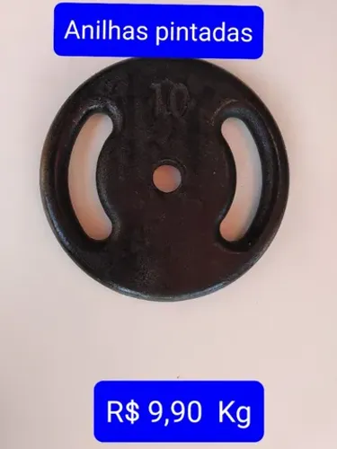 Anilhas musculação 