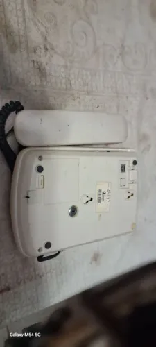Telefone antigo de tecla
