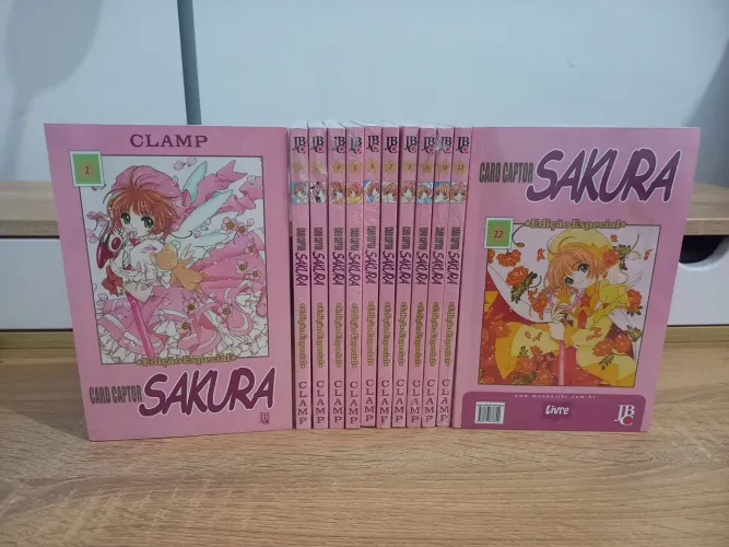 Mangá Sakura Card Captor - Vol. 1 ao 12