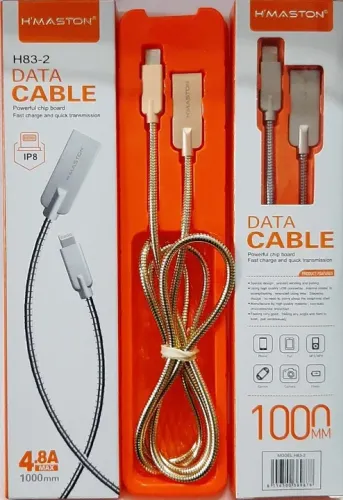 Cabo iPhone Lightning Usb turbo 4.8A - Metal Force .