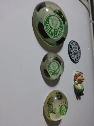 Lote de Imãs de Geladeira do Palmeiras Anos 90