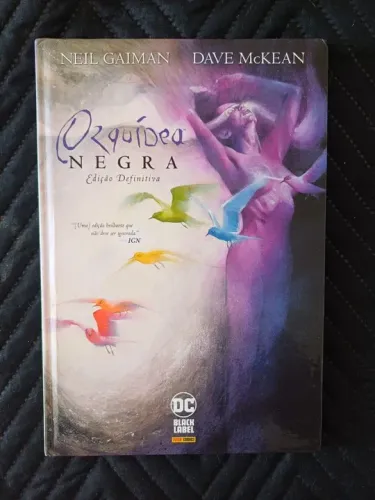 Orquídea Negra - Neil Gaiman e Dave McKean - Panini