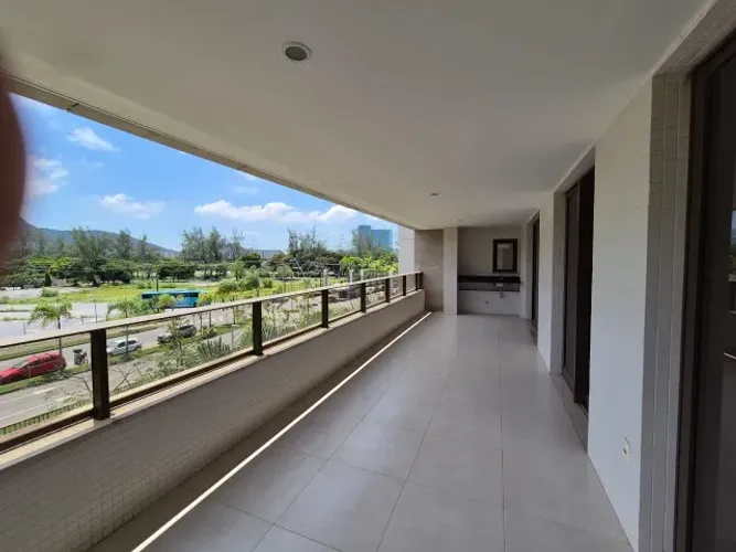 Ilha Pura Apartamento 3 quartos com dep completa 134m² pronto para morar na Barra Olimpic