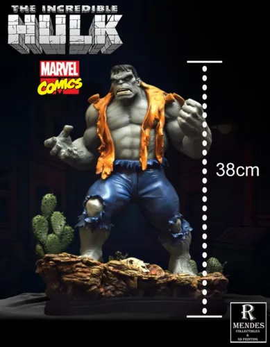ESTATUA GREY HULK BOWEN