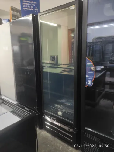 Bh Expositor 500 litros cervejeira porta de vidro Braslar