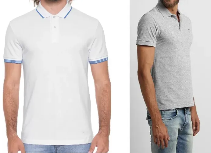 Kit c/ 02 Camisas Polo Sommer - Camisetas novas lacradas sem uso - Desapego - Outlet!