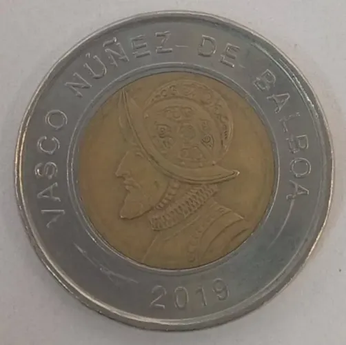Moeda do Panama 1 balboa 2019